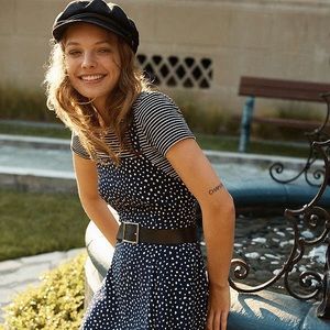 Urban outfitters polka dot dress (been altered)
